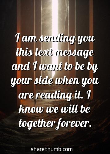 together forever messages for her